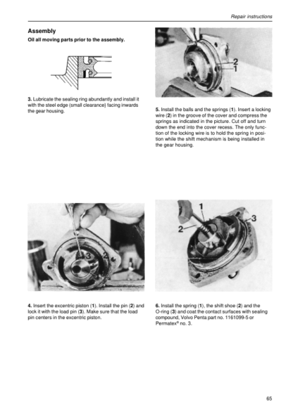 Volvo Penta 280-DP - 290-DP, SP-AB, DP-ABC Drives Workshop Manual - Image 13
