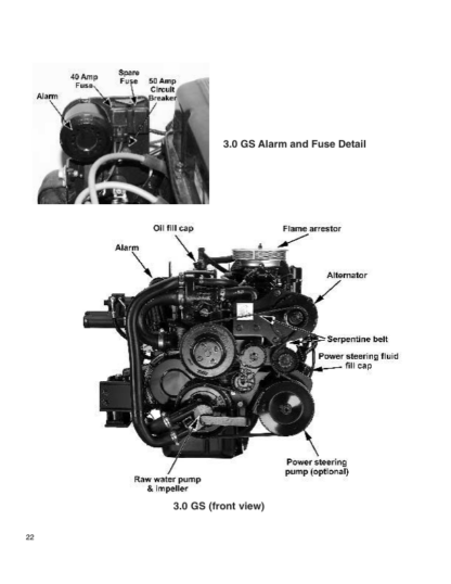 Volvo Penta 3.0 GS 4.3GL 5.0GL 5.7GS DPX Operators Manual - Image 8