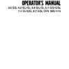 Volvo Penta 3.0 GS 4.3GL 5.0GL 5.7GS DPX Operators Manual - Image 2