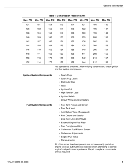 Volvo Penta 3.0GD 3.0GL Engine Workshop Manual - Image 9