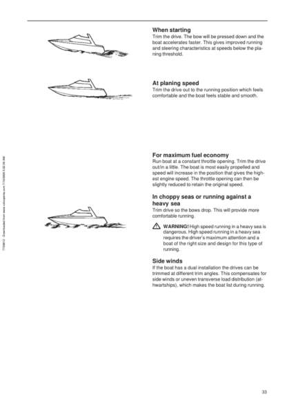 Volvo Penta 3.0GS SX- 5.7GSi DP-S Marine Engine Owners Manual - Image 8