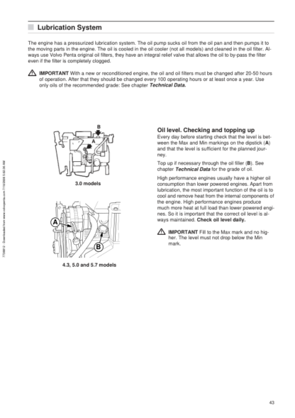 Volvo Penta 3.0GS SX- 5.7GSi DP-S Marine Engine Owners Manual - Image 9