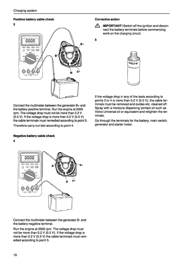 Volvo Penta 31, 32, 41, 42, 43, 300 Series Electrical System Workshop Manual - Image 8