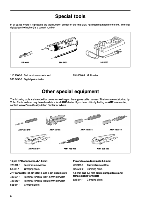 Volvo Penta 31, 32, 41, 42, 43, 300 Series Electrical System Workshop Manual - Image 7