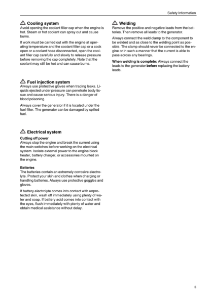 Volvo Penta 4-16 Liter(non-EDC) Operators Manual - Image 7