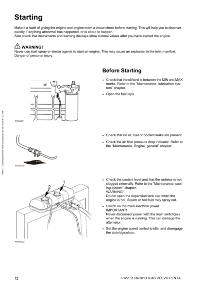 Volvo Penta 4-7 Liters (EDC 4) Operators Manual - Image 7