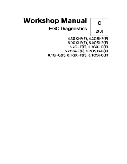 Volvo Penta 4.3GXI-F(F)- 8.1OSI-C(F) EGC Diagnostics Workshop Manual 2 - Image 2