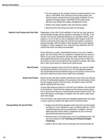 Volvo Penta 4.3GXi- 8.1GXil EFI Repair Workshop Manual - Image 10