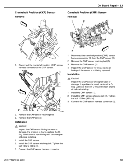 Volvo Penta 4.3GXi-A B C D- DPX420-B EFI Diagnostic Workshop Manual - Image 8