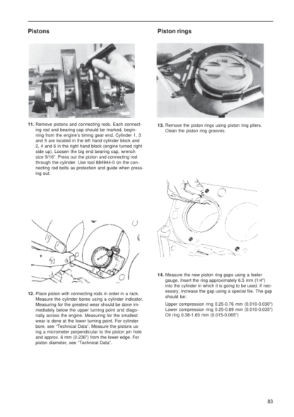 Volvo Penta AQ205, 430, 431, 432, 434 Workshop Manual - Image 14