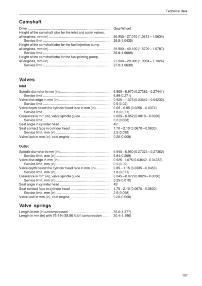 Volvo Penta D1-13, D1-20, D1-30, D2-40 Group 21-26, 30 Workshop Manual - Image 10