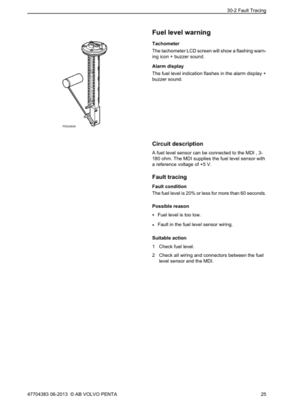 Volvo Penta D1-13, D1-20, D1-30, D2-40 Group 30 Workshop Manual - Image 9