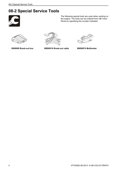 Volvo Penta D1-13, D1-20, D1-30, D2-40 Group 30 Workshop Manual - Image 6