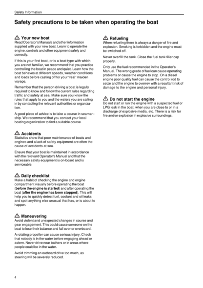 Volvo Penta D1-13203040 Operators Manual - Image 6