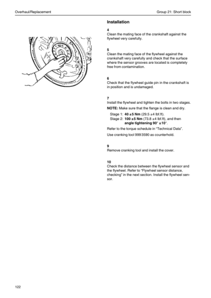 Volvo Penta D16C-A MH, D16C-A MG Groups 21-26 Workshop Manual - Image 5