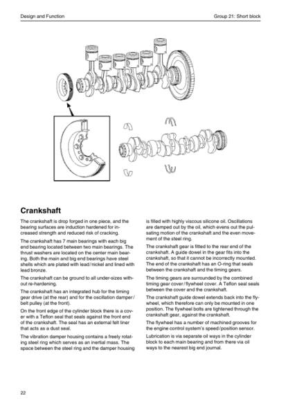 Volvo Penta D16C-A MH, D16C-A MG Groups 21-26 Workshop Manual - Image 8