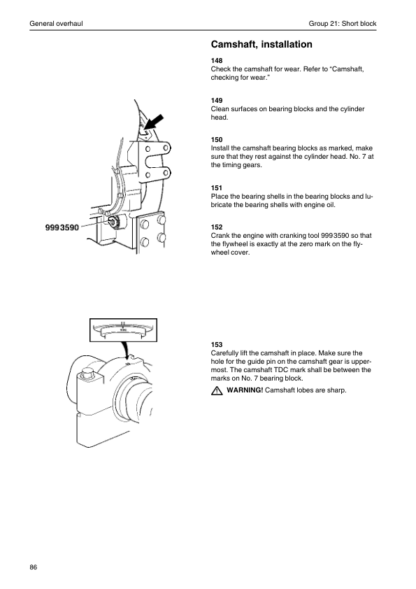 Volvo Penta D16C-A MH, D16C-A MG Groups 21-26 Workshop Manual - Image 11