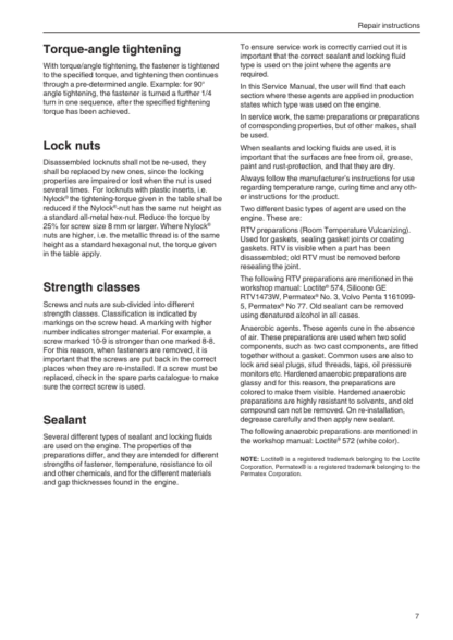 Volvo Penta D2-55 75 Group 20-23,36,30 Workshop Manual - Image 12