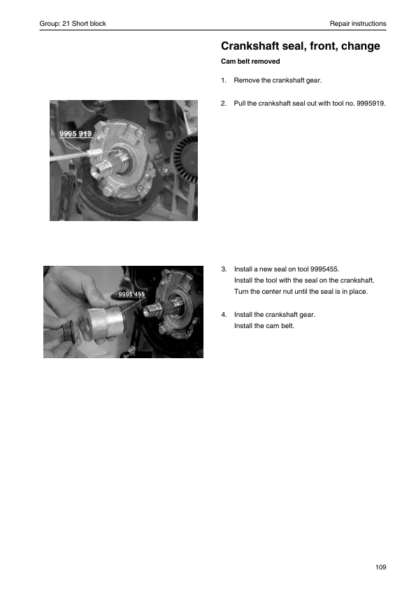 Volvo Penta D3-110 130 160 190i-B, D3-130160190A-B Workshop Manual - Image 7