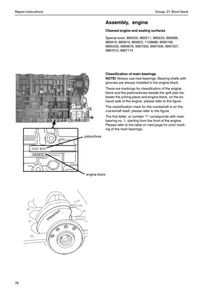 Volvo Penta D3-110 130 160 190i-B, D3-130160190A-B Workshop Manual - Image 11