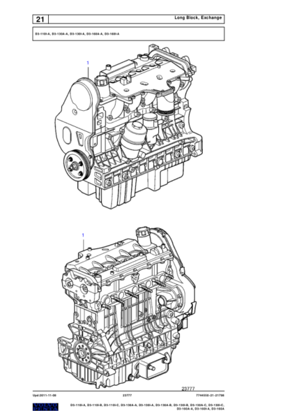 Volvo Penta D3 Diagram Manual - Image 2