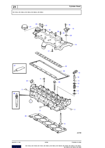 Volvo Penta D3 Diagram Manual - Image 4
