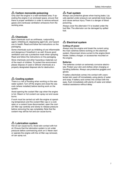Volvo Penta D3 Diesel Engine Series Operators Manual 2 - Image 11