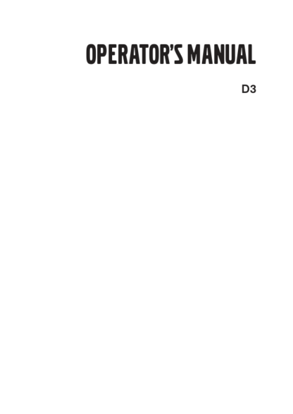 Volvo Penta D3 Diesel Engine Series Operators Manual 2 - Image 2