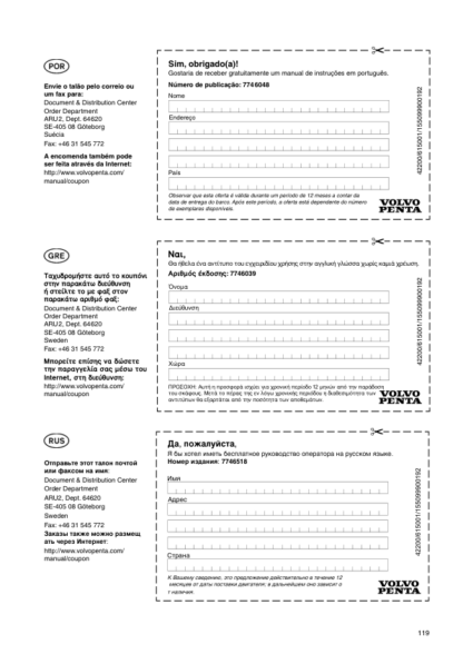 Volvo Penta D3 Diesel Engine Series Operators Manual 2 - Image 7