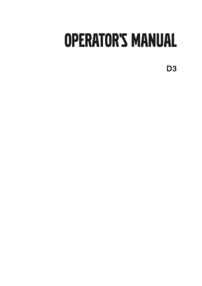 Volvo Penta D3 Diesel Engine Series Operators Manual - Image 2