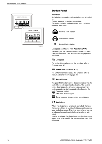 Volvo Penta D3 Diesel Engine Series Operators Manual - Image 6