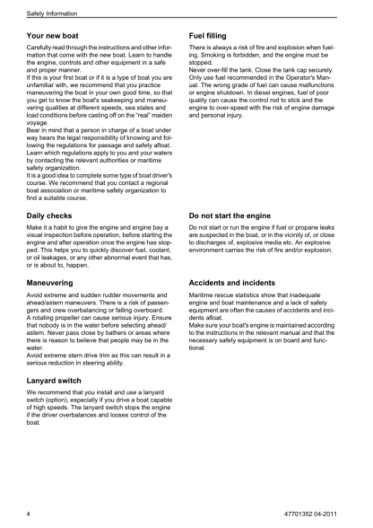 Volvo Penta D3 Operators Manual - Image 5