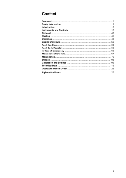 Volvo Penta D3 Operators Manual - Image 3