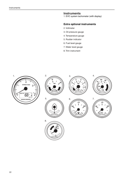 Volvo Penta D4, D6 Operators Manual - Image 8