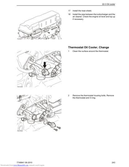 Volvo Penta Engine TAD1343GE TAD1344GE TAD1345GE Workshop Manual - Image 8