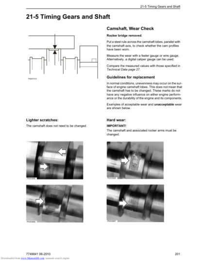 Volvo Penta Engine TAD1343GE TAD1344GE TAD1345GE Workshop Manual - Image 7