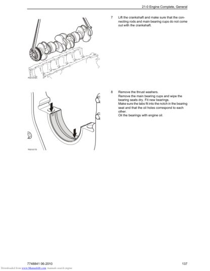 Volvo Penta Engine TAD1343GE TAD1344GE TAD1345GE Workshop Manual - Image 5