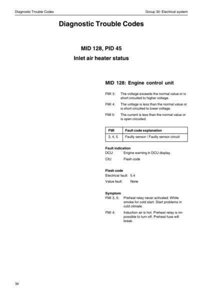 Volvo Penta Engine TAD650VE TAD734GE TAD750VE TAD760VE Workshop Manual - Image 10
