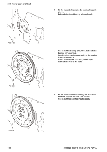 Volvo Penta Group 21-26 Tad1140ve-Tad1172ve Workshop Manual - Image 6