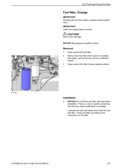 Volvo Penta Group 21-26 Tad1140ve-Tad1172ve Workshop Manual - Image 8