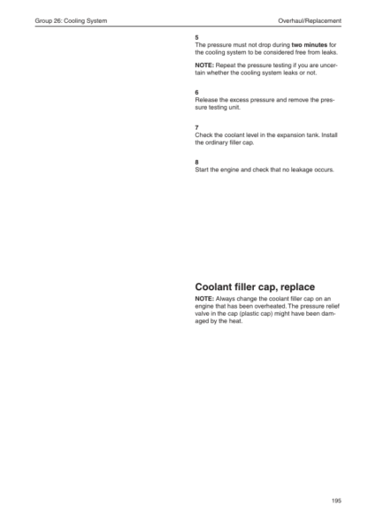 Volvo Penta Groups 21-26 D16 Workshop Manual - Image 8