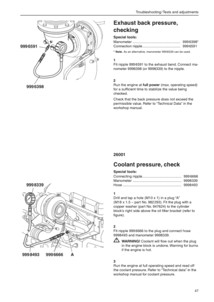 Volvo Penta Groups 21-26 D16 Workshop Manual - Image 10