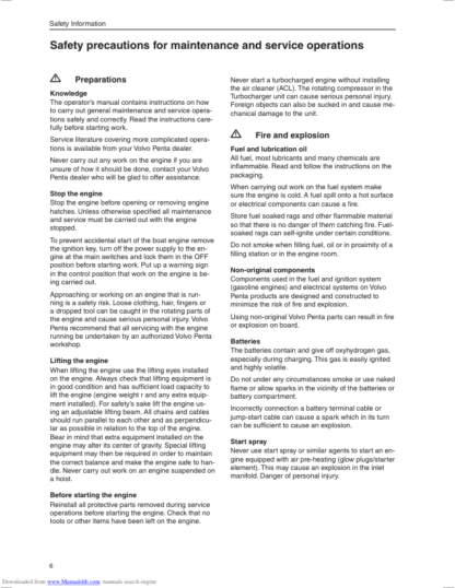 Volvo Penta IPS 350-600 Operators Manual - Image 9