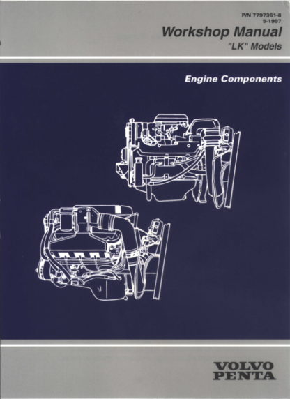 Volvo Penta LK Models Engine Components Workshop Manual - Image 2