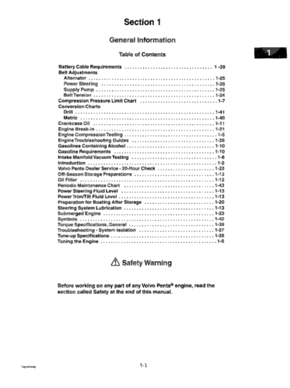Volvo Penta LK Models Engine Components Workshop Manual - Image 8