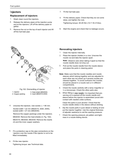 Volvo Penta MD2010 MD2020 MD 2030 MD2040 Workshop Manual - Image 11