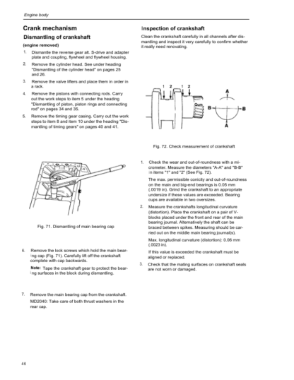Volvo Penta MD2010 MD2020 MD 2030 MD2040 Workshop Manual - Image 9
