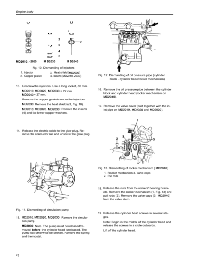 Volvo Penta MD2010 MD2020 MD 2030 MD2040 Workshop Manual - Image 8