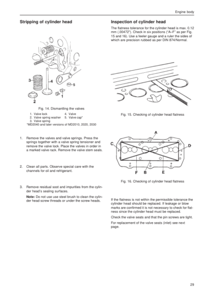 Volvo Penta MD2010202020302040 Engine Workshop Manual - Image 8