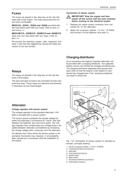 Volvo Penta MD2010202020302040 Engine Workshop Manual - Image 11